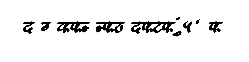 font preview of AMS Handwriting 2 Regular
