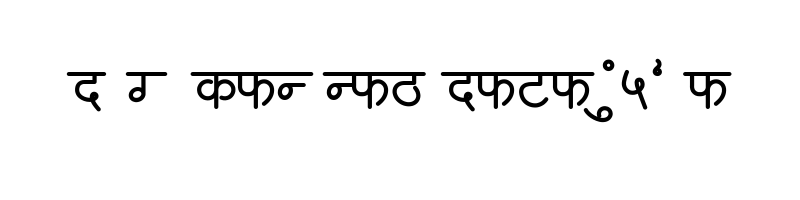 Preview of AMS Samanya Bold Regular