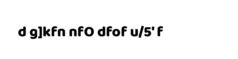 font preview of Baloo Regular