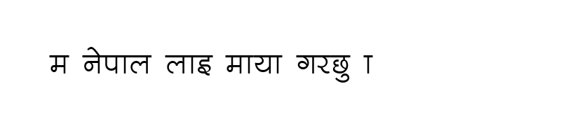 font preview of ChandraText Bold Regular