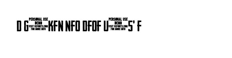 font preview of Headliner No. 45 Regular