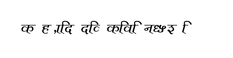 font preview of KALAKAR VIJAY Normal