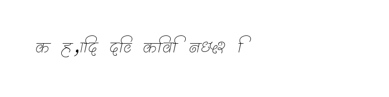 font preview of Kruti Dev 310 Regular