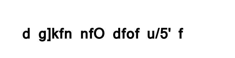 font preview of Mangal Bold