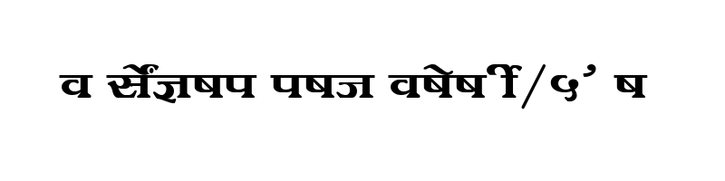 font preview of SHREE DEV 1009 Regular